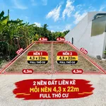 Bán cặp nền hẻm ô tô Liên Hương 96.8m² - 1 tỷ 3 - Ảnh thu nhỏ 1