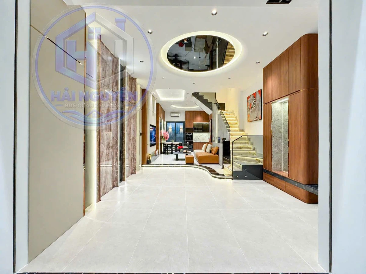 Bán nhà 4 tầng hẻm xe hơi 59.8m² Nhà Bè 9.39 tỷ - Ảnh thu nhỏ 2