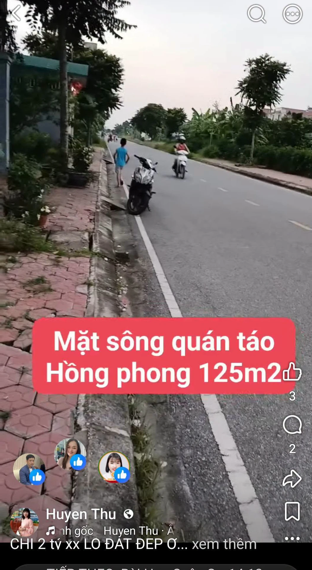 Lô đất mặt sông 125m² chỉ 2 tỷ Nam Sách Hải Phòng - Ảnh 1