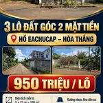 Bán 3 lô đất góc 2 mặt tiền 105m² Tân Lập 950 triệu - Ảnh thu nhỏ 1