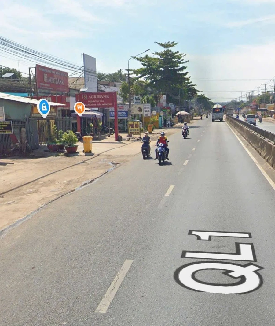 Bán lô đất mặt tiền Quốc Lộ 1A 369m² Trảng Bom Đồng Nai - Ảnh thu nhỏ 2