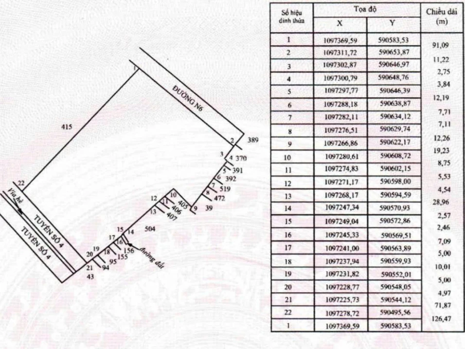 Ngân hàng bán đất thương mại gần siêu thị Go Trà Vinh - Ảnh thu nhỏ 2