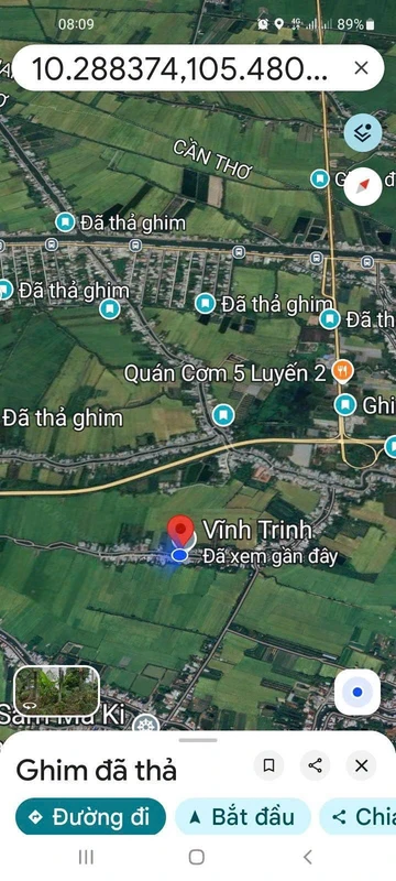 Bán hai nền đất Cần Thơ, 1210m² và 1150m², 1 tỷ 950 triệu