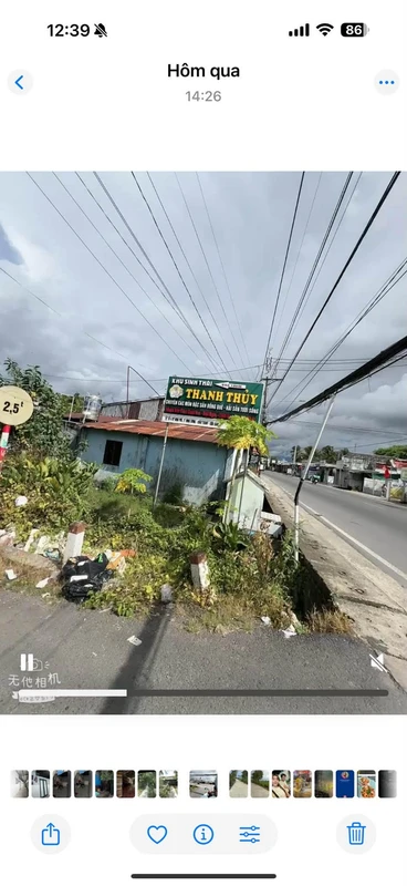 Bán dãy trọ 5 căn 279,6m² Kiên Giang 1,5 tỷ