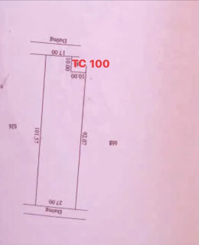 Bán đất 2 mặt tiền Hàm Rồng 2.750m², 1,6 tỷ - Ảnh 1
