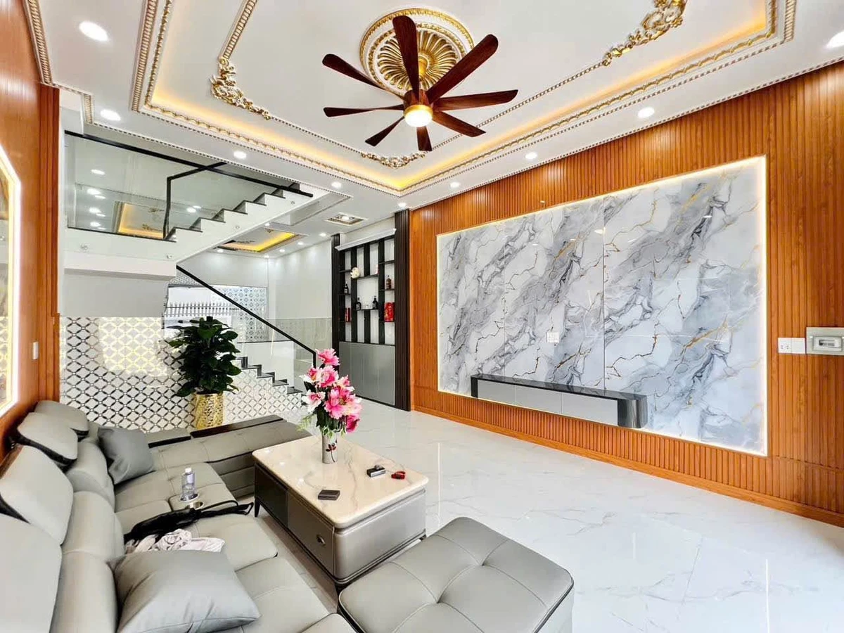 Bán nhà phố mới 4 phòng ngủ 63m² Tân Thới Hiệp giá 6.25 tỷ - Ảnh thu nhỏ 4