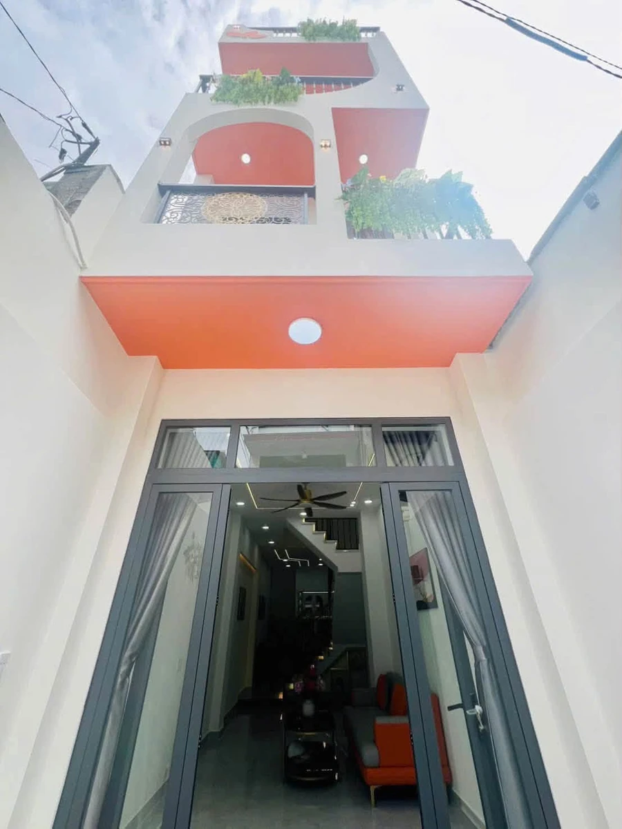Bán nhà phố 4 tầng 47m² hẻm thông Lê Đức Thọ - Ảnh thu nhỏ 3