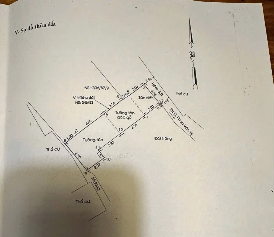 Bán nhà phố 4x14m, 56m² Phan Văn Trị, Bình Thạnh, 3.85 tỷ - Ảnh 1