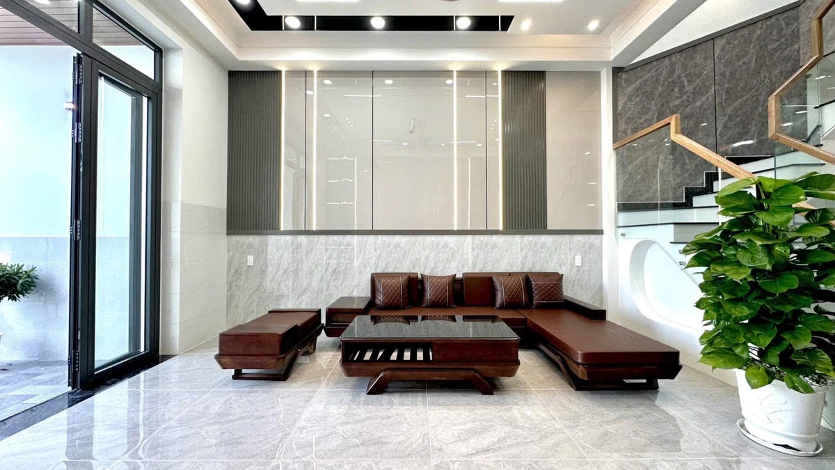 Bán nhà sổ hồng riêng 4PN 135m2 Xã Mỹ Hạnh Tây Ninh - Ảnh thu nhỏ 5