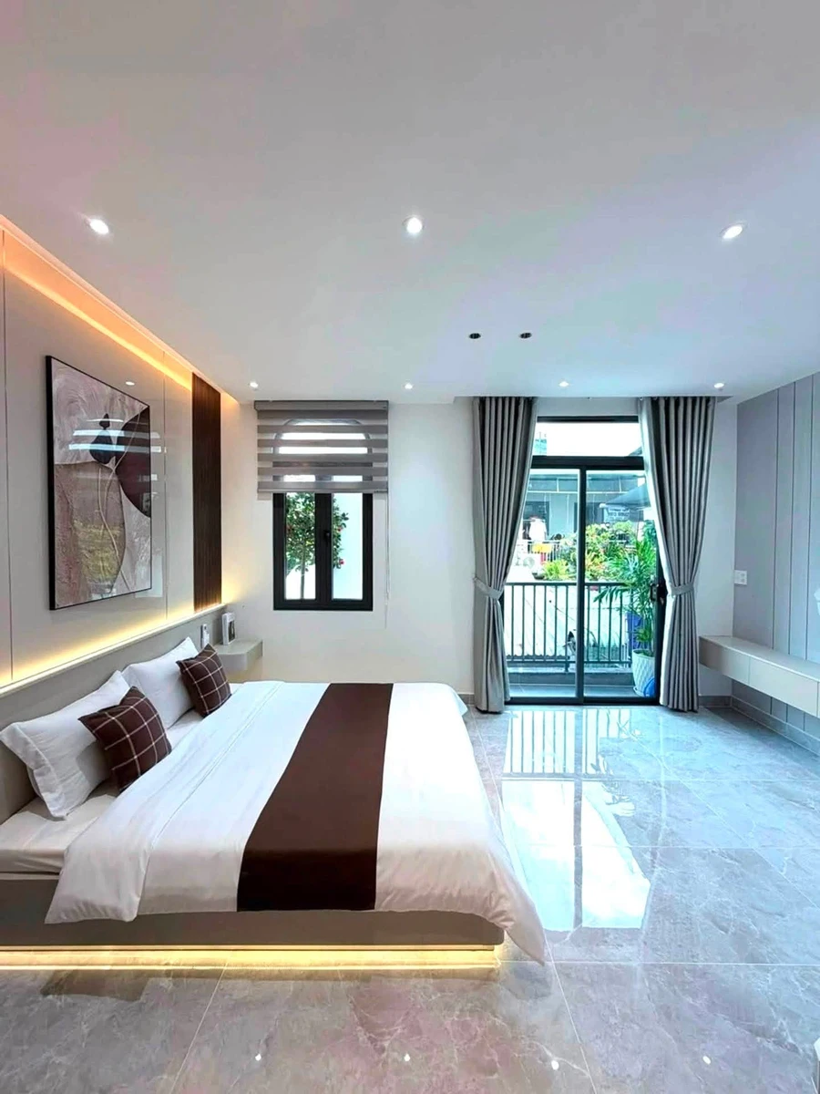 Bán nhà 4 tầng full nội thất hẻm xe hơi đường Phan Huy Ích, Gò Vấp, 5x9m, khoảng 6 tỷ - Ảnh thu nhỏ 4