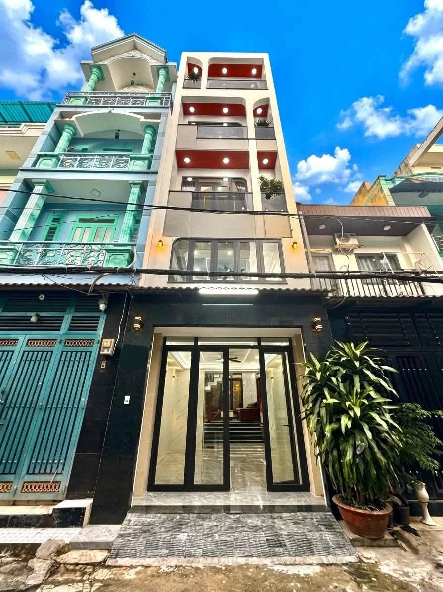 Bán nhà phố 4x14m 5 tầng 6 phòng ngủ đường Phan Anh, Bình Trị Đông, Bình Tân - Ảnh 1