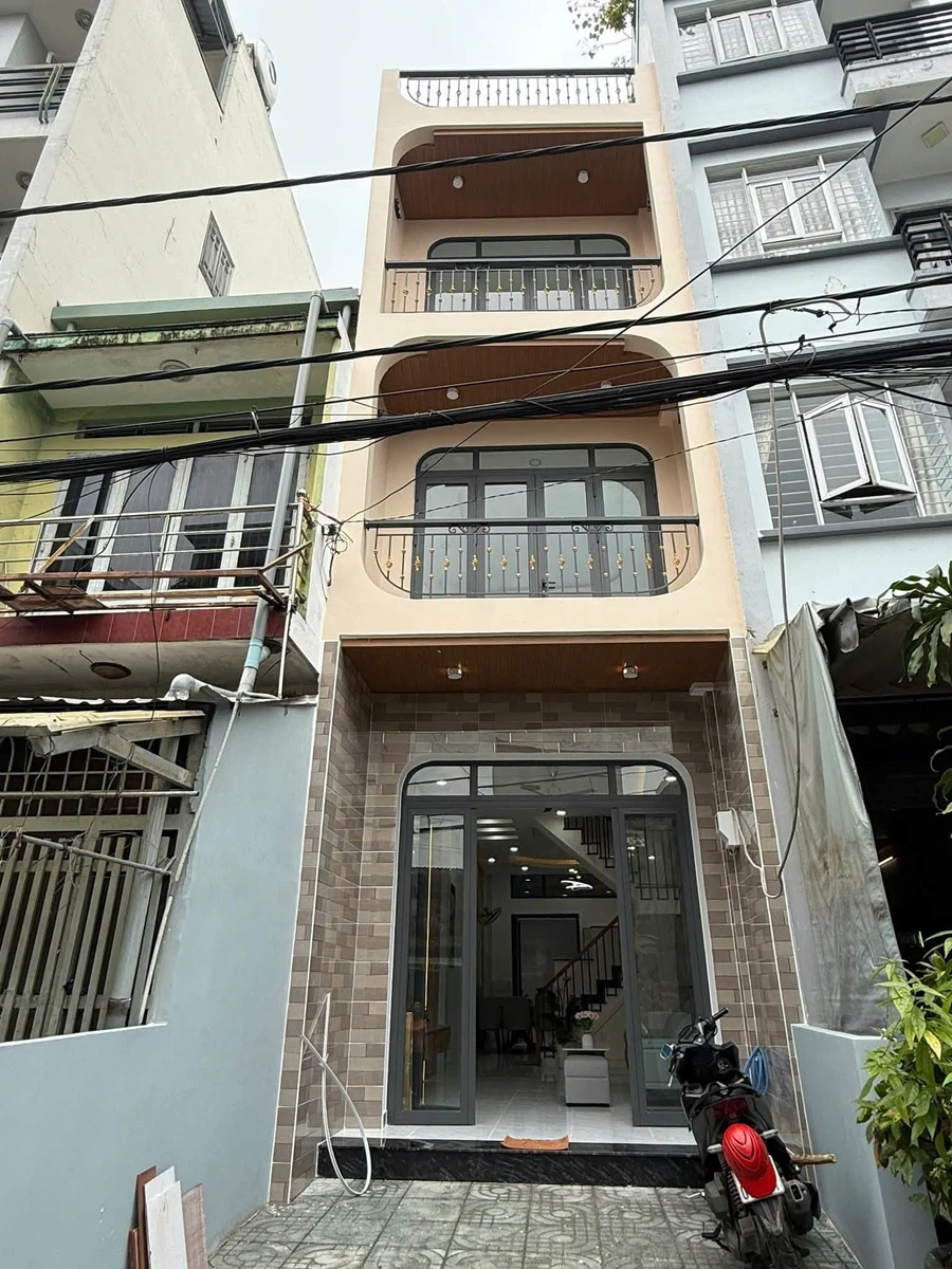 Bán nhà mới mặt tiền đường Bùi Điền, Phường 4, Quận 8, 49,3m2, 4PN, 9,25 tỷ - Ảnh 1