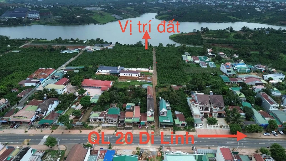 Cho thuê đất 1.010m2 giáp mặt nước Hồ Tây, đường Hùng Vương, Di Linh, giá 3 triệu/tháng - Ảnh thu nhỏ 4