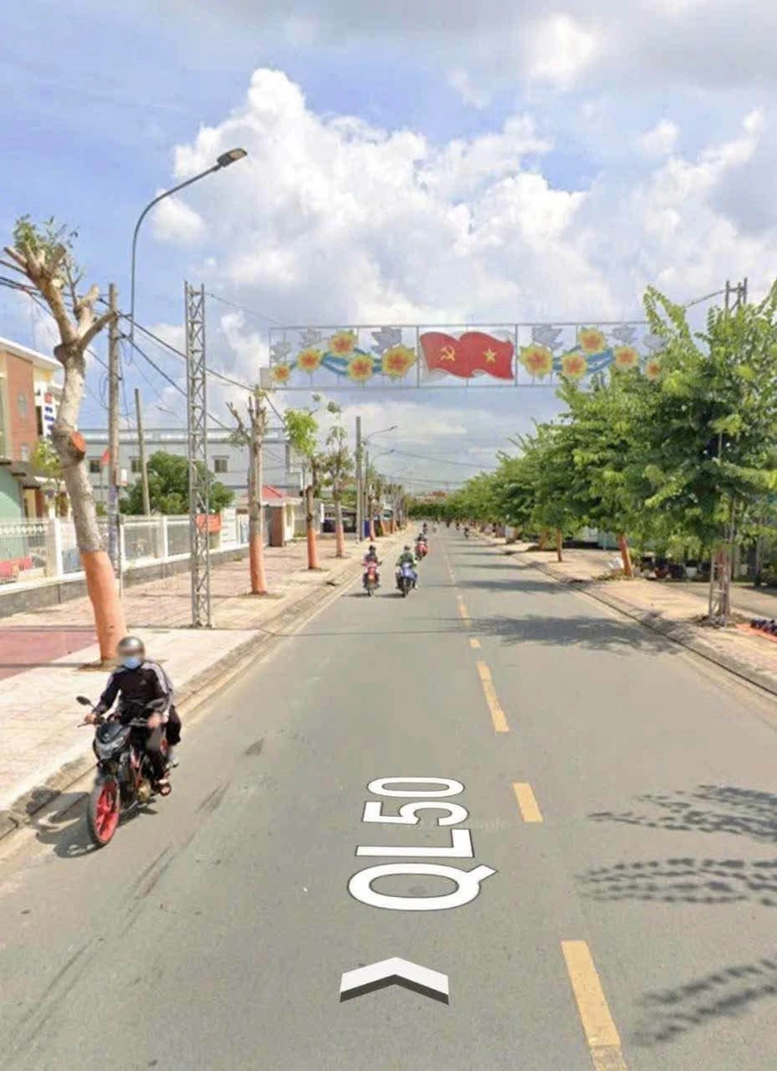 Bán lô đất mặt tiền QL50 Cần Giuộc 558m2 - Ảnh 1
