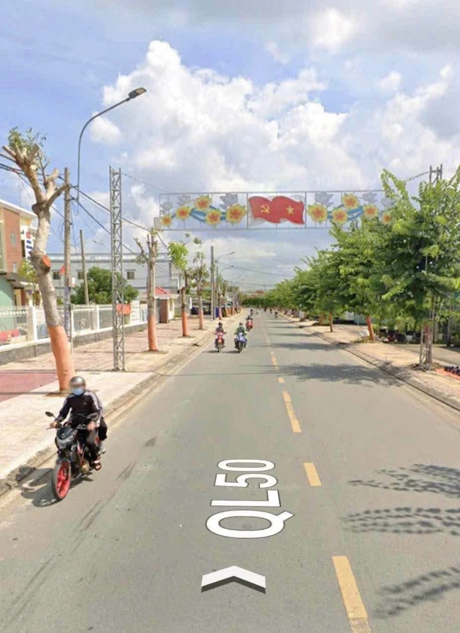 Bán lô đất mặt tiền QL50 Cần Giuộc 558m2 - Ảnh 1