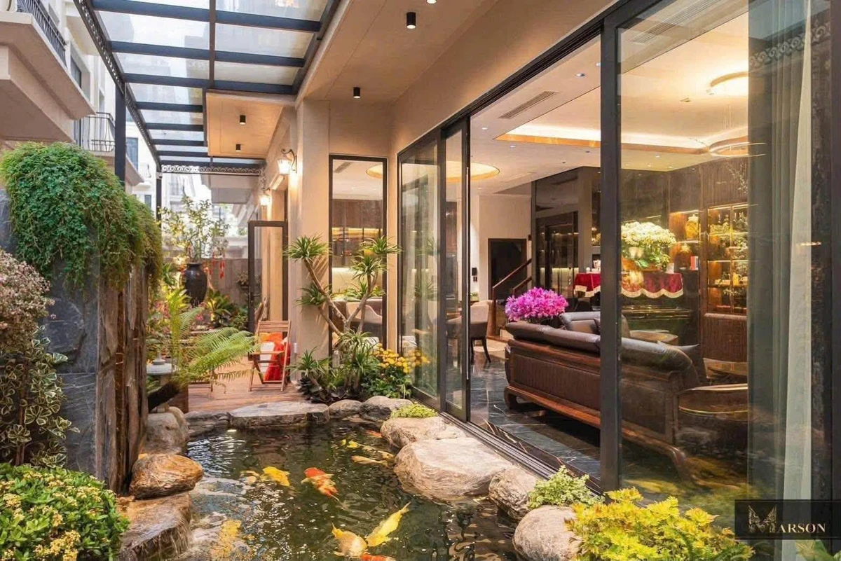Bán nhà phố 120m² 4 tầng mặt tiền 7.5m tại Hải Vân - Ảnh thu nhỏ 2