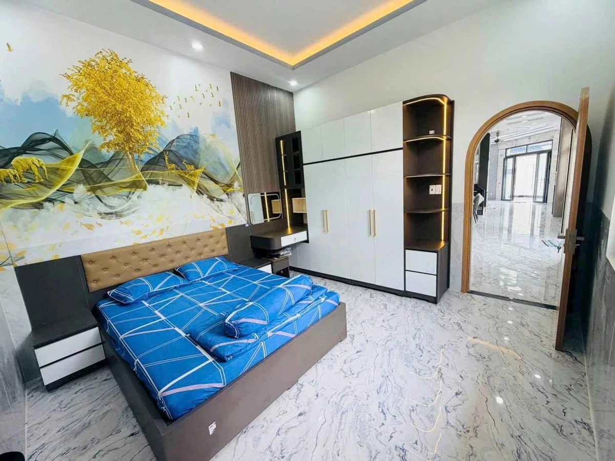 Bán villa góc 2 mặt tiền 134m2, 1 trệt 2 lầu, 4PN, giá 5,5 tỷ tại Cần Giuộc - Ảnh thu nhỏ 4