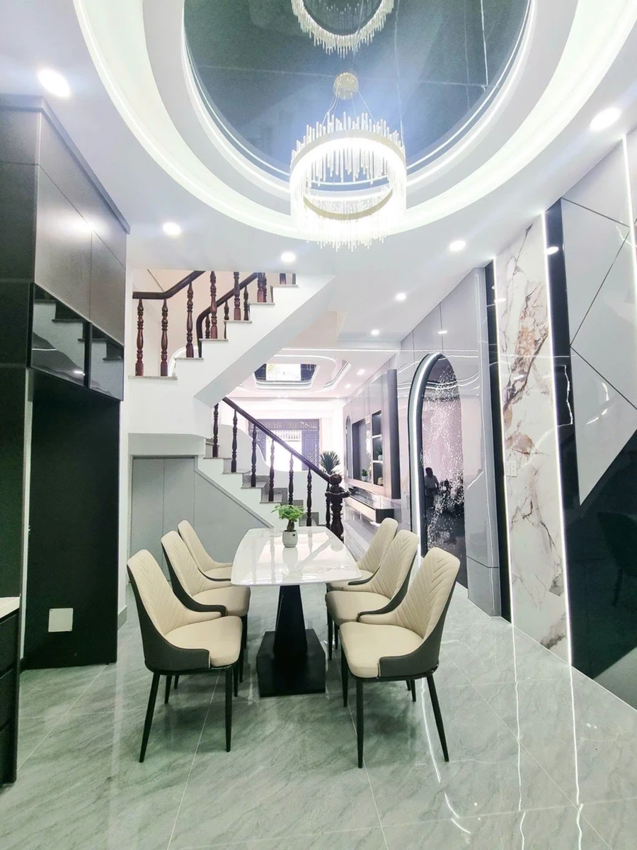 Bán nhà phố 3 tầng hẻm xe hơi 4x17m Lâm Thị Hố, Trung Mỹ Tây, Quận 12, giá hơn 5 tỷ - Ảnh thu nhỏ 5