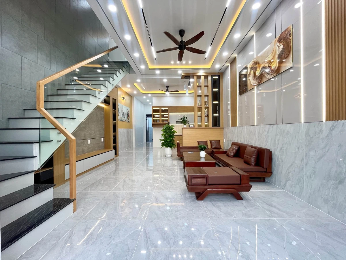 Bán nhà 117m² 3PN gần chợ Mỹ Hạnh Nam, Đức Hòa, Long An - Ảnh thu nhỏ 4