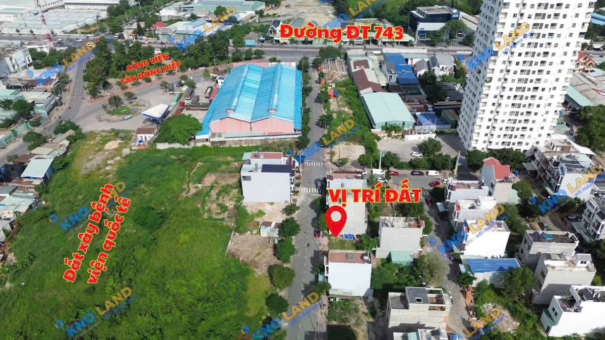 Bán đất 60m2 full thổ cư KDC Phúc Đạt Dĩ An 3 tỷ 99 - Ảnh thu nhỏ 2