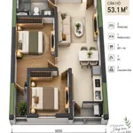 Bán căn hộ 2PN 53m² Handico Lê Hồng Phong 2.6 tỷ - Ảnh thu nhỏ 2