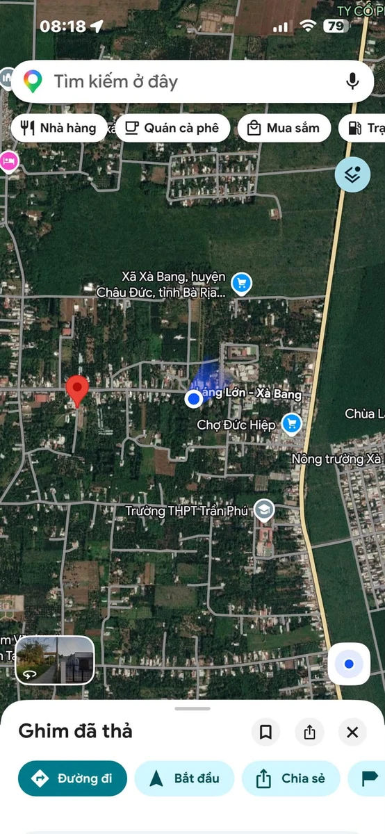 Bán đất xã Châu Đức TPHCM 2400m² giá 1 tỷ 120 triệu - Ảnh 1