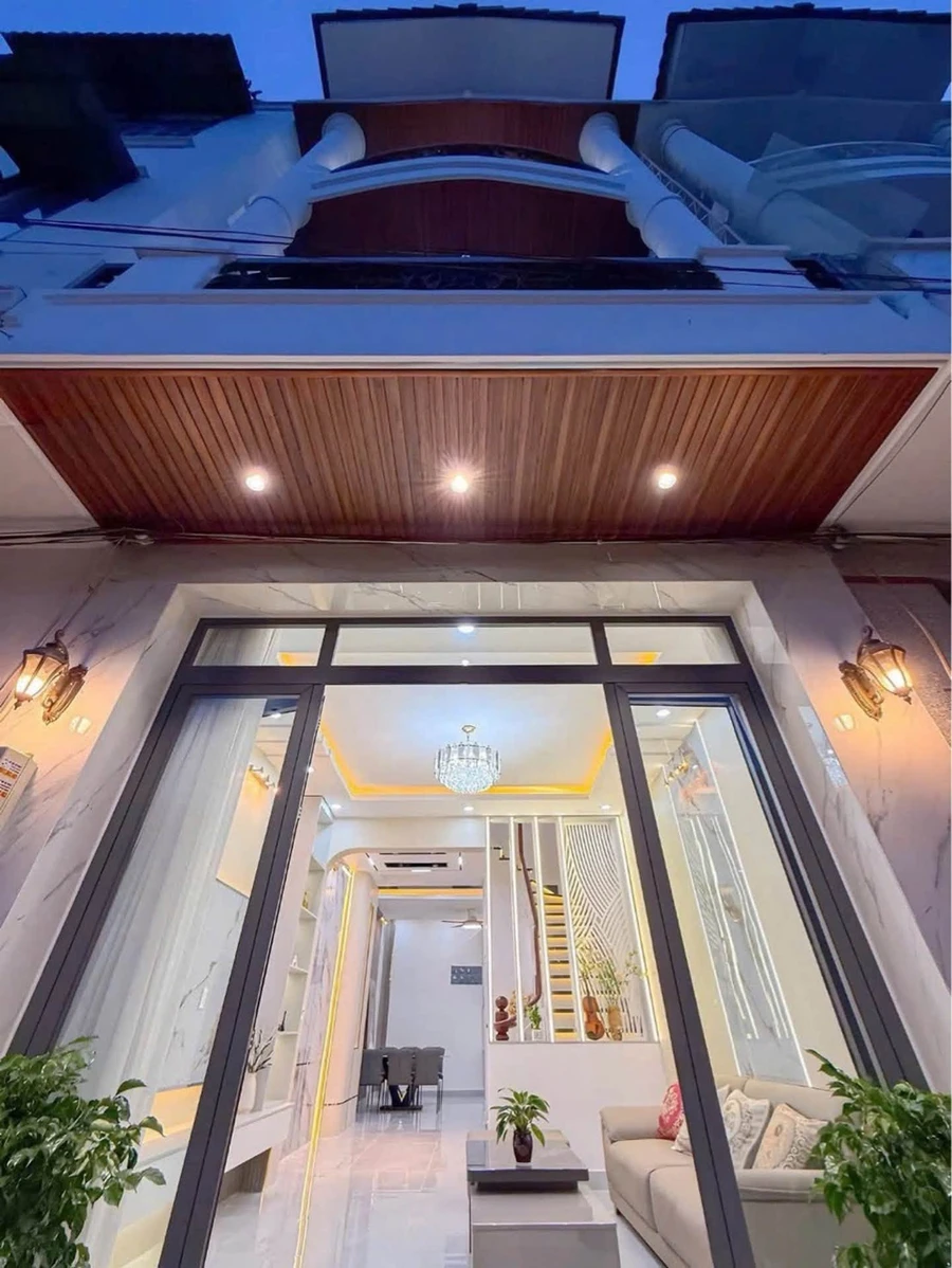 Bán nhà 4 phòng ngủ 50.5m2 Huỳnh Tấn Phát Nhà Bè - Ảnh thu nhỏ 3