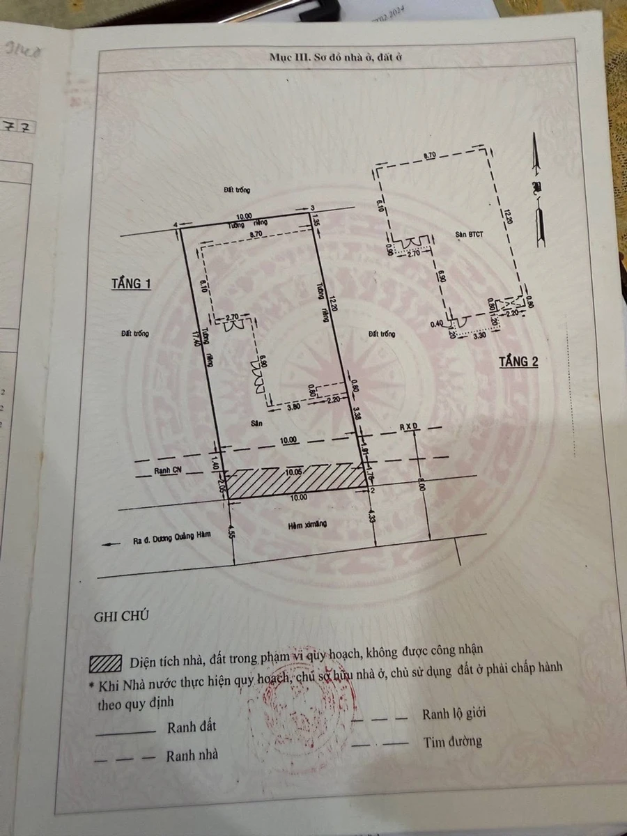 Bán biệt thự ven sông đường Dương Quảng Hàm, 210m², 2 tầng, sân vườn, giá 20,5 tỷ - Ảnh thu nhỏ 3