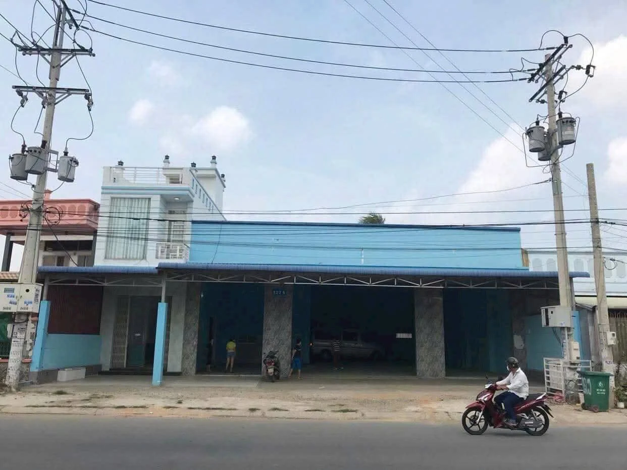Bán xưởng 500m2 mặt tiền đường container, Bến Lức, 16 tỷ - Ảnh 1