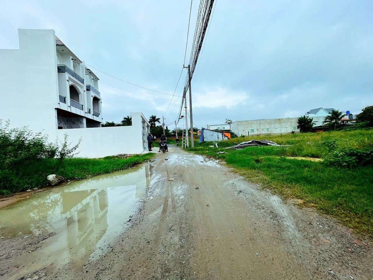 Bán lô đất thổ cư 4x42m, sổ hồng riêng, khu phố 5 thị trấn Đức Hòa, Long An - Ảnh thu nhỏ 2