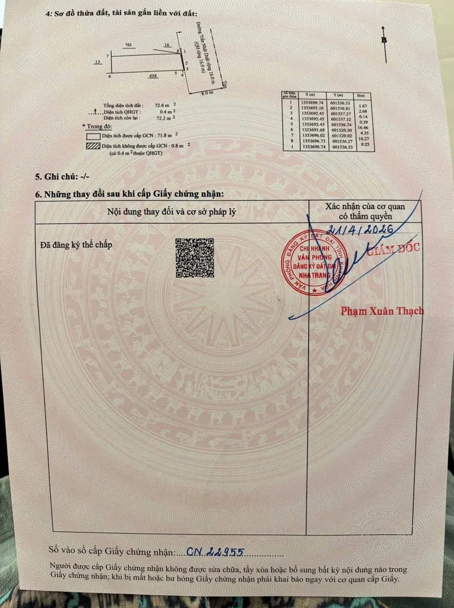 Bán đất Trần Nhật Duật, Nha Trang 72m2, giá 12,8 tỷ - Ảnh thu nhỏ 4
