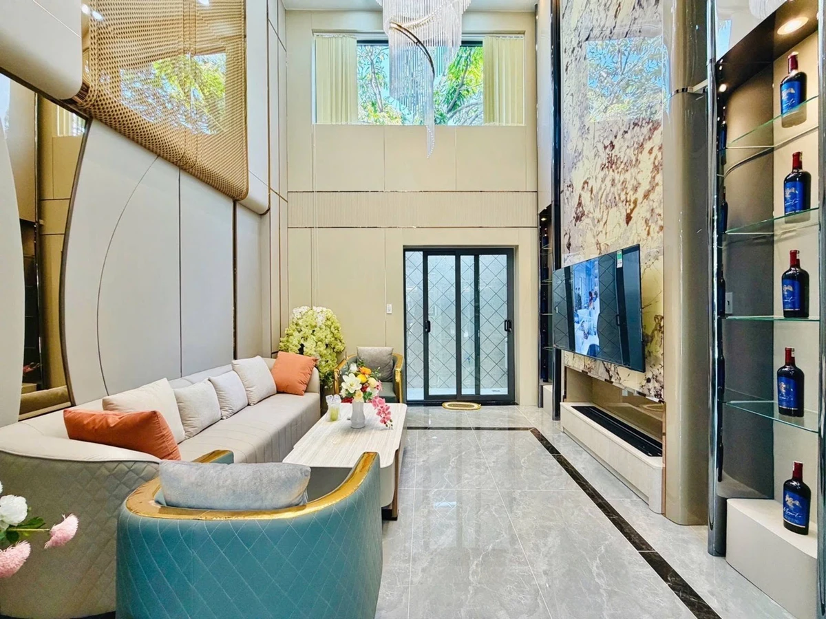 Bán nhà 4x15m 1 trệt lửng 4 lầu thang máy, full nội thất, An Hội Tây, Gò Vấp - Ảnh thu nhỏ 2