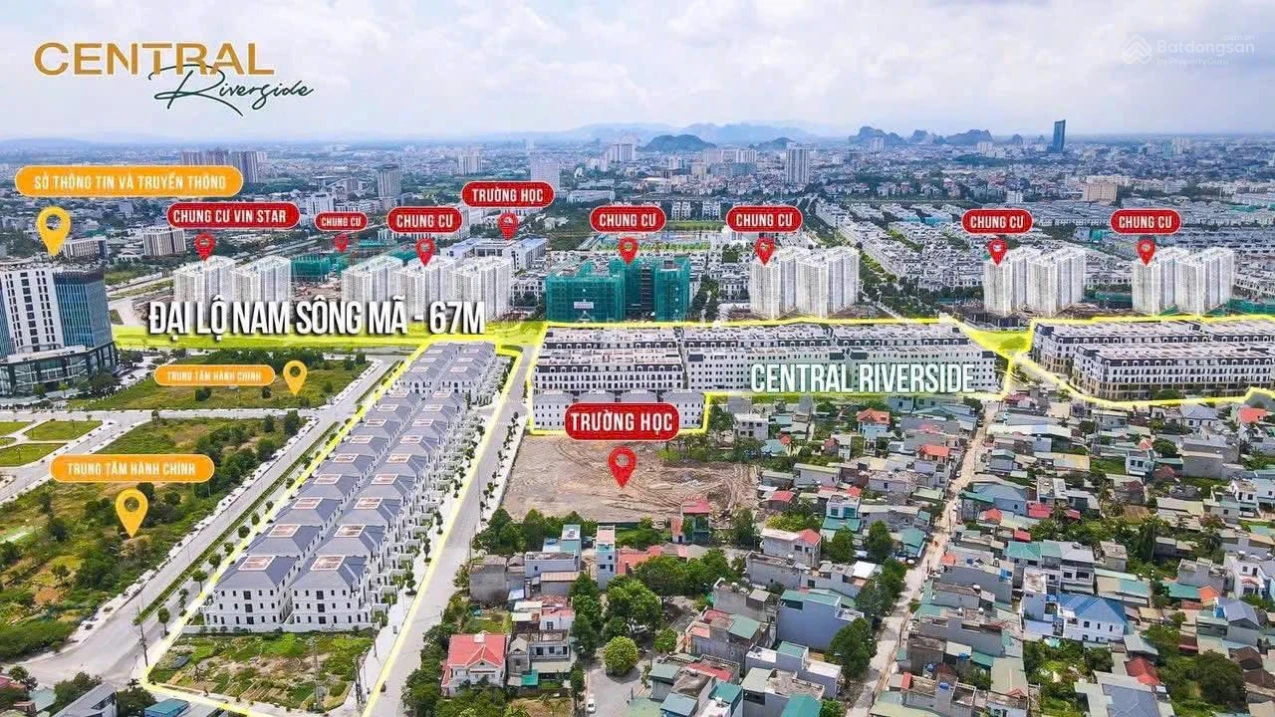 Sốc! Cắt lỗ tận 800 triệu căn liền kề 85m2 Central Riverside - Ảnh 1