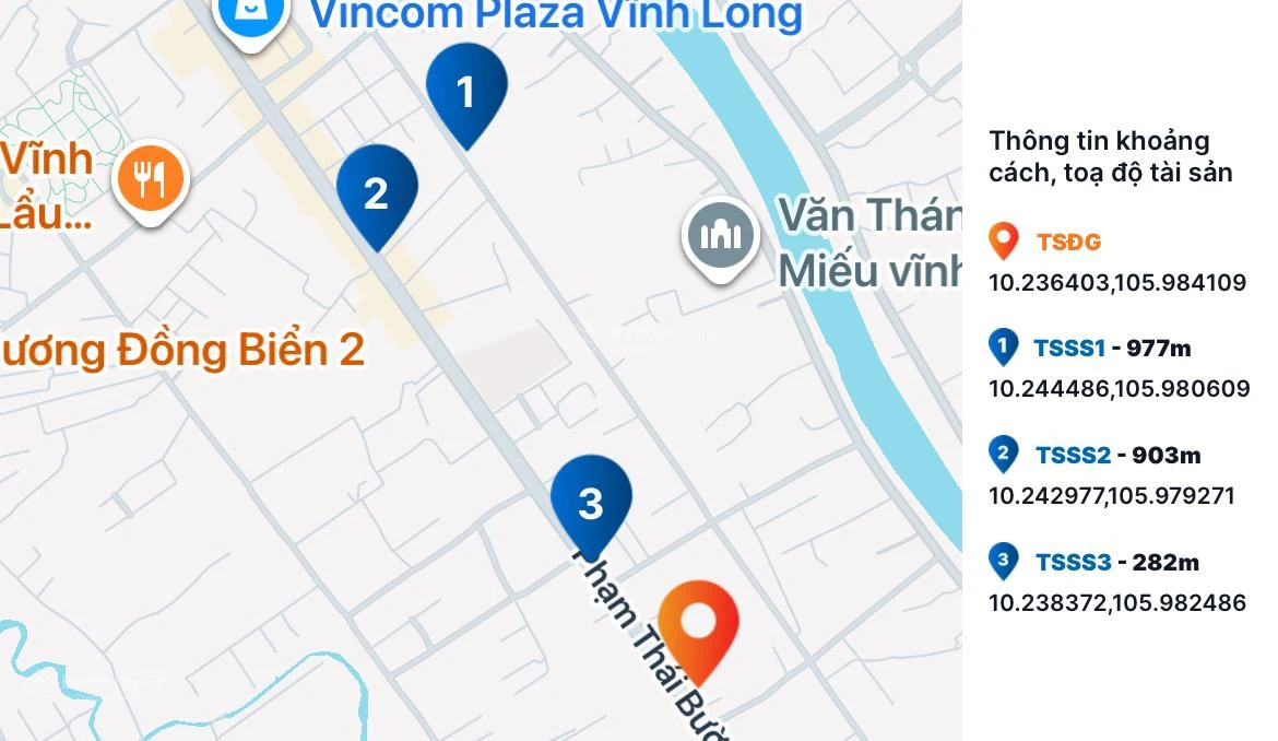 Bán thửa đất số 593 604-605 TBD12, Phường 4, TP. Vĩnh Long, Tỉnh Vĩnh Long - Ảnh thu nhỏ 4