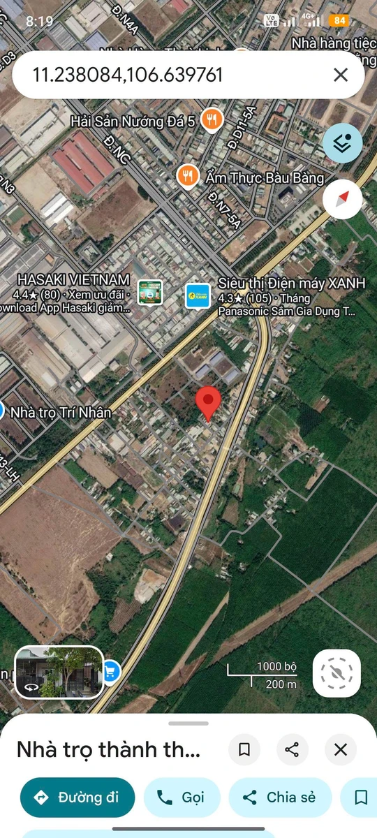 Bán gấp nhà thổ cư 80m2 sát cổng KCN Bàu Bàng, Bình Dương - Ảnh thu nhỏ 4