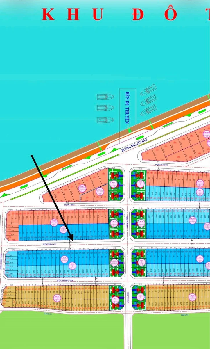 Bán nhà phố 150m2 KĐT Nam Sông Cái 14,5tr/m2 - Ảnh thu nhỏ 2