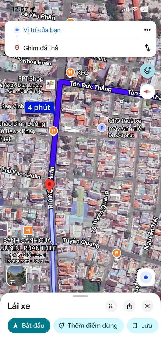 Bán nhà 4 gác, góc 2 mặt tiền, 116m² Phan Thiết, 13,5 tỷ - Ảnh thu nhỏ 4