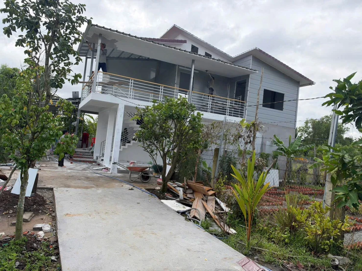 Biệt thự vườn 150m² 3 phòng ngủ 2.35 tỷ Bến Lức - Ảnh 1