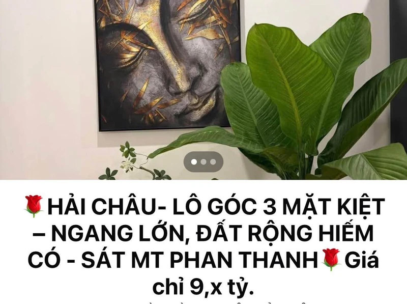 Bán đất Hải Châu 165m2 mặt tiền Phan Thanh 9,5 tỷ
