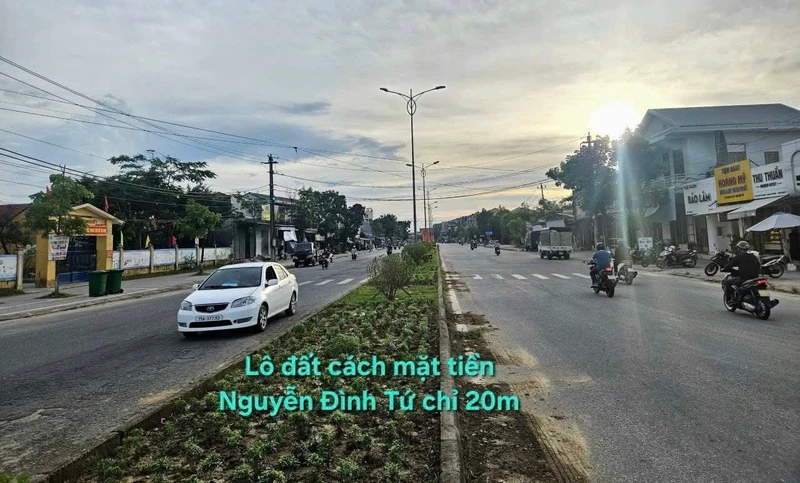 Bán đất 105m2 (5x21) Khu D Phú Mỹ Thượng, TP Huế, giá 2,4 tỷ