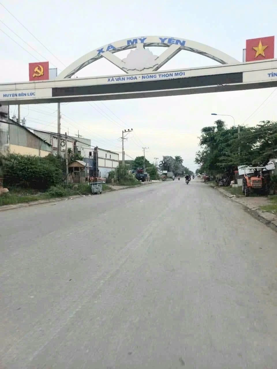 Bán đất thổ cư mặt tiền Mỹ Yên - Tân Bửu 181,7m2 tặng nhà cấp 4, Bến Lức - Ảnh 1