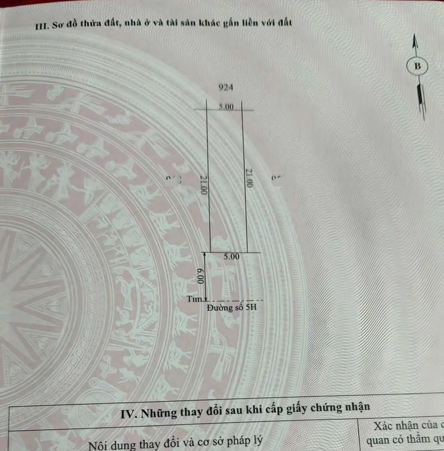Bán đất 105m2 (5x21) Khu D Phú Mỹ Thượng, TP Huế, giá 2,4 tỷ - Ảnh thu nhỏ 4
