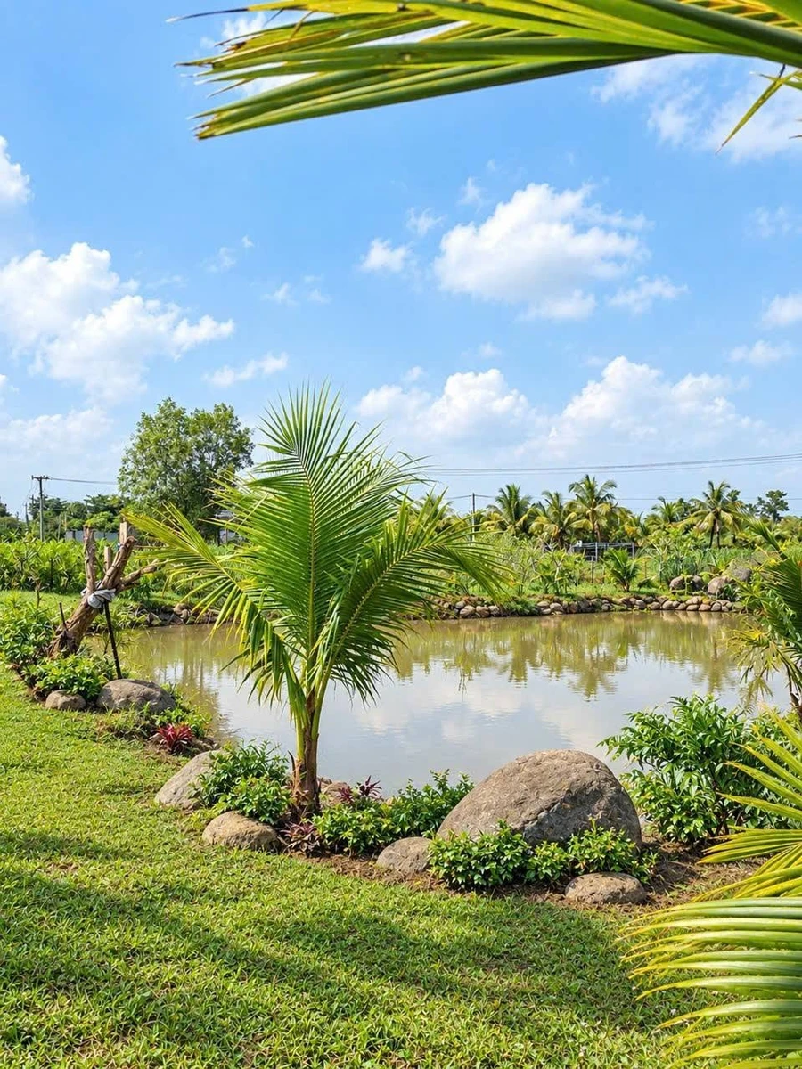 Bán gấp đất thổ cư 200m² mặt tiền 37m, sổ hồng riêng, có ao tại Bảo Vinh, Long Khánh - Ảnh 1