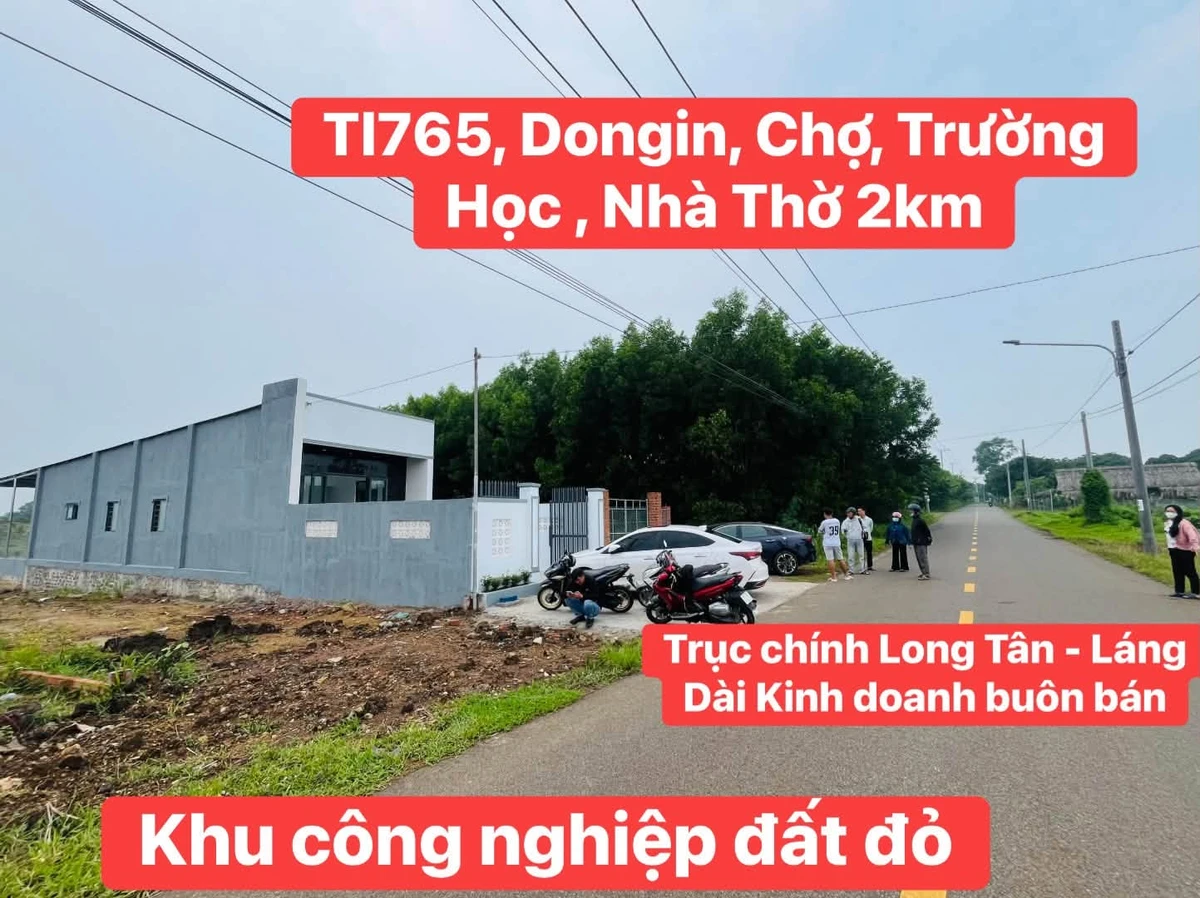 Bán gấp đất 5x35m mặt đường Long Tân - Láng Dài, Phường Đất Đỏ giá 650 triệu - Ảnh thu nhỏ 2