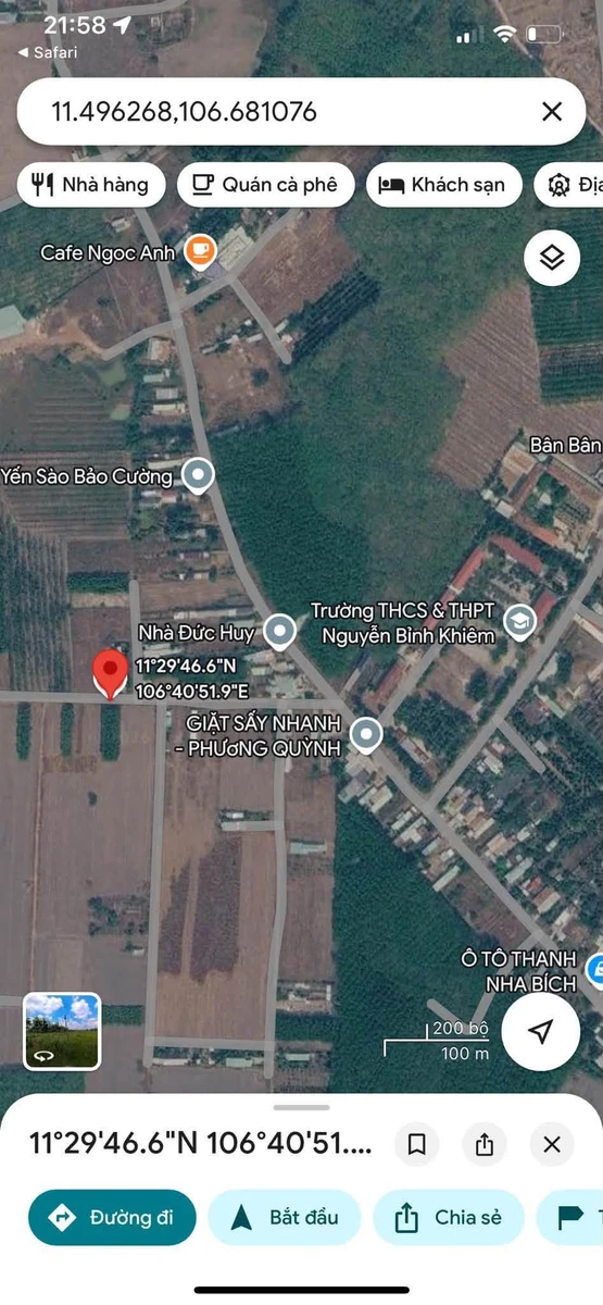 Bán đất 100m2 Nhà Bè gần 4 trường học 445 triệu - Ảnh thu nhỏ 3