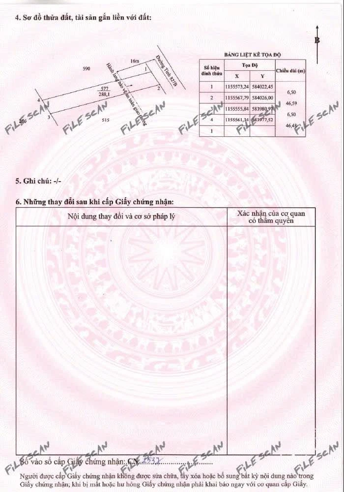 Bán lô đất thổ cư mặt tiền Tỉnh 827B 288m² Tây Ninh - Ảnh thu nhỏ 4