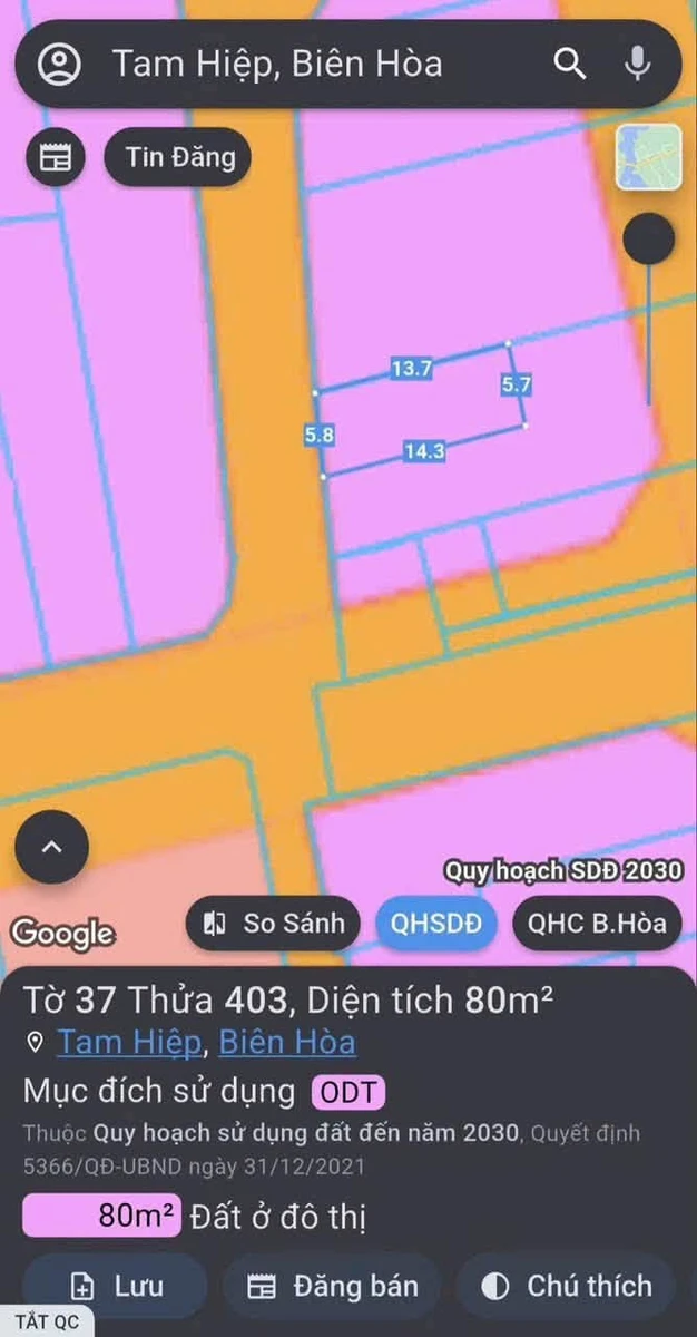 Bán 2 lô đất mặt tiền Trương Quyền 80m² mỗi lô, Q.12 - Ảnh thu nhỏ 4