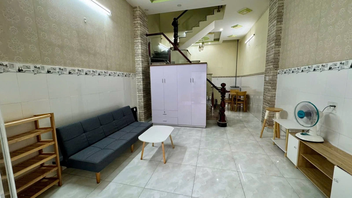 Cho thuê nhà nguyên căn 1 trệt 2 lầu 4PN 44m2 Huỳnh Tấn Phát, Nhà Bè - 10 triệu/tháng - Ảnh thu nhỏ 3