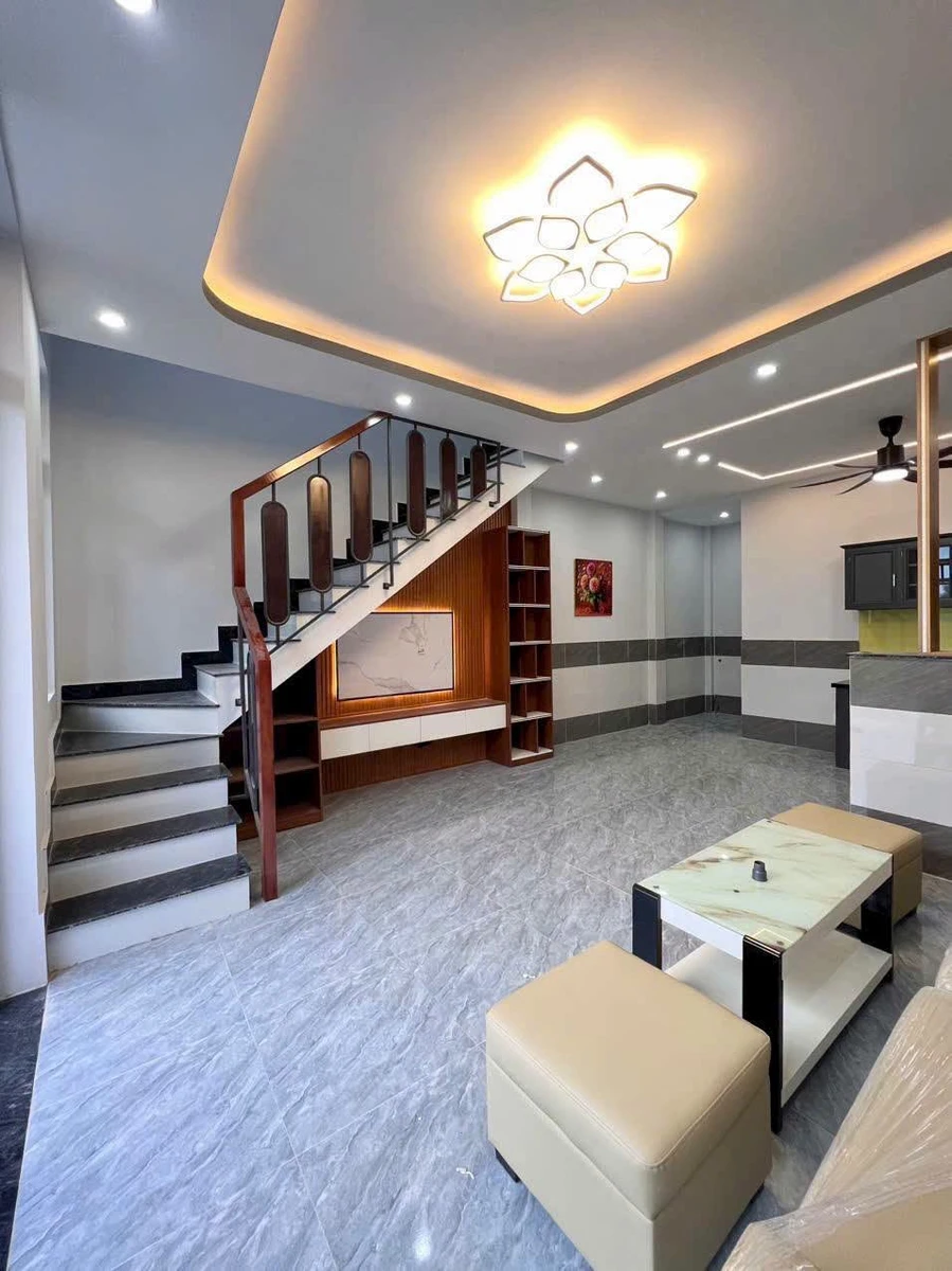 Bán nhà 55m2 mặt tiền 7m Mỹ Hạnh Bắc Long An 1 tỷ 5 - Ảnh thu nhỏ 2
