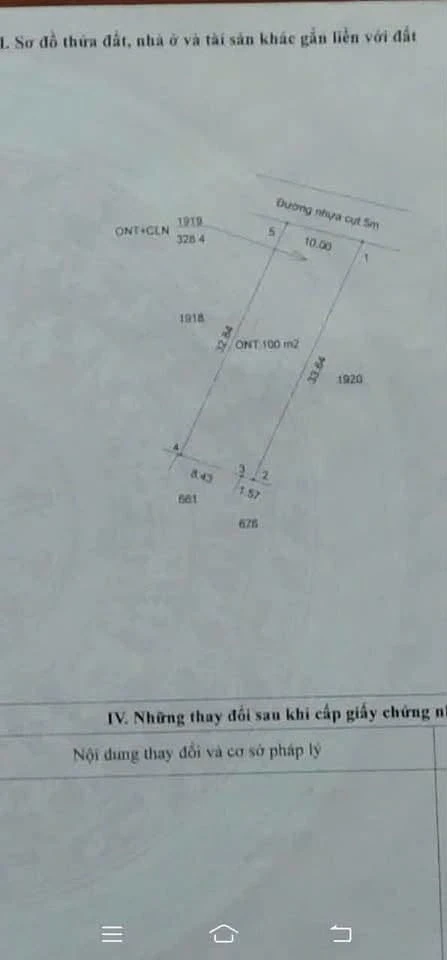 Bán lô đất hẻm Phú An 330m², giá 1 tỷ 9 - Ảnh thu nhỏ 4